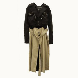 Charm's Colorblock Raincoat